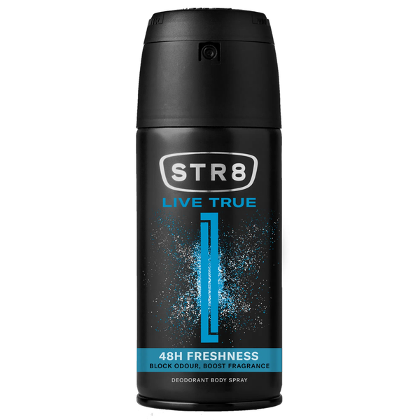 STR8 Live True Dezodorant spray 48h męski - 150ml zdjęcie 1
