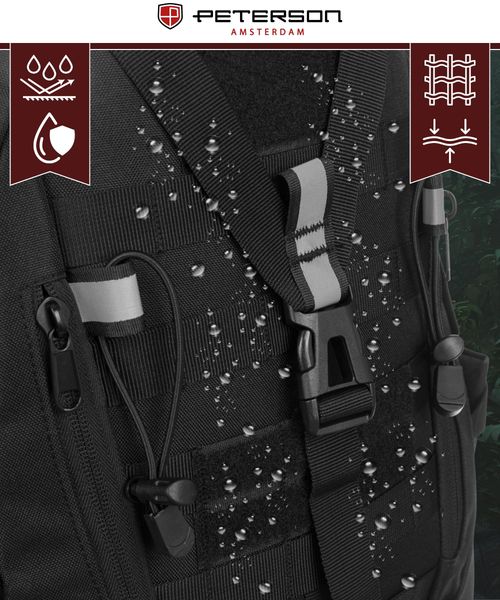 plecak ptn bl075-8076 black zdjęcie 6