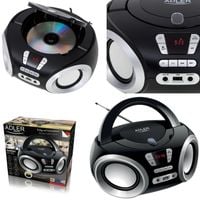 RADIO KUCHENNE BOOMBOX AD1181 RADIOODTWARZACZ CD MP3 USB FM PRZENOŚNE