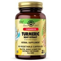 SOLGAR Turmeric Root Extract - Kurkuma Kurkumina Wyciąg  (60 kaps.)