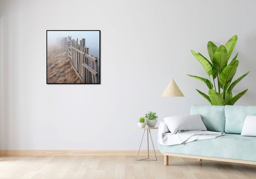 Plakat 70x70cm Mgła nad Wydmami na Arena.pl