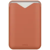 magnetyczny portfel uniq lyden evo na telefon - pomarańczowy