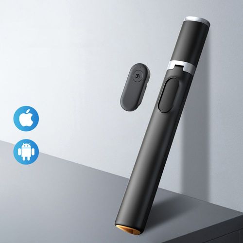 tech-protect l08s bluetooth selfie stick tripod black na Arena.pl