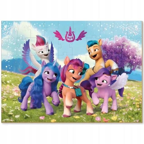 Puzzle Dodo 60 elementów MY LITTLE PONY Przyjaźń to Magia Kucyki 4+ na Arena.pl