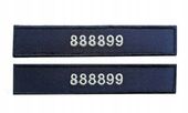 NASZYWKA HAFT IMIENNIK POLICJA NUMERYCZNY POLICJI RZEP 2 SZT TEN SAM NUMER