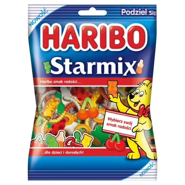 HARIBO ŻELKI 80G STARMIX zdjęcie 1