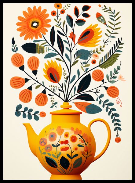 Plakat 40x55cm Bujna Herbata zdjęcie 2