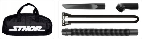 ODKURZACZ SAMOCHODOWY 12V Z KOMPRESOREM BEZWORKOWY 80W STHOR 82953 na Arena.pl