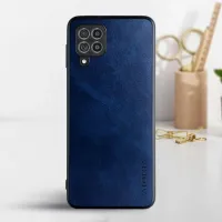Etui AIORIA Vintage LEATHER do Samsung Galaxy M33 niebieski