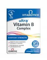 VITABIOTICS Ultra WITAMINA B Complex WITAMINA B1, B2, B3, B6, B12 60 tab.