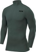 Koszulka termiczna męska kompresyjna długi rękaw zielona L 10-12 lat