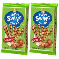 Flis Rurki Happy Swing o smaku orzechowym 150g x 2 sztuk