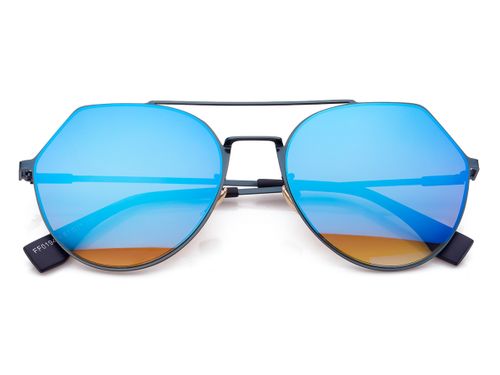 Lustrzane okulary retro na Arena.pl