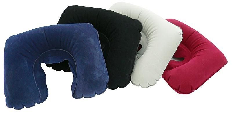 PODUSZKA NA SZYJĘ - SZARA zdjęcie 1