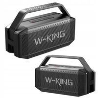 W-KING D9-1 Głośnik bezprzewodowy przenośny Bluetooth 5.0 60W czarny