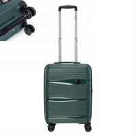 WALIZKA TURYSTYCZNA PODRÓŻNA NA KÓŁKACH x4 TWARDA MAŁA HI-TEC CUENCA 37 l