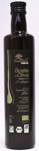 Oliwa Z Oliwek Extra Virgin BIO 500 ml - Campomar Nature na Arena.pl