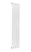 Emaga Grzejnik pionowy, podłączenie centralne, 1600 x 300 x 52 mm
