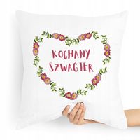 Poduszka Poszewka Dla Szwagra Idealna Na Prezent Z Nadrukiem Ze Zdjęciem