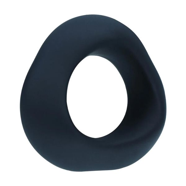 Ergo Liquid Silicone Cockring - Black zdjęcie 4