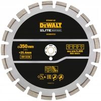 TARCZA DIAMENTOWA, SEGMENTOWA BETON ASFALT 350/25,4MM ELITE DEWALT DT20467-