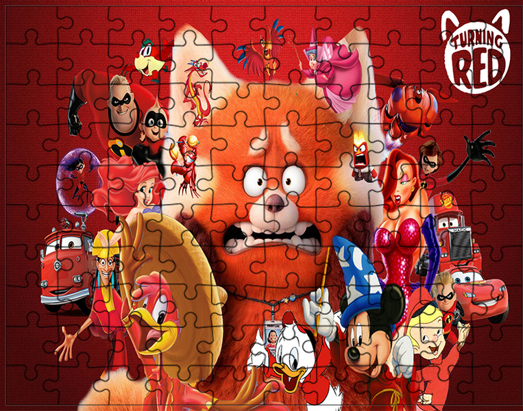 Puzzle Turning Red - To nie wypanda zdjęcie 1