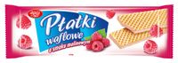 SKAWA PŁATKI WAFLOWE O SMAKU MALINOWYM 130G