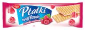 SKAWA PŁATKI WAFLOWE O SMAKU MALINOWYM 130G