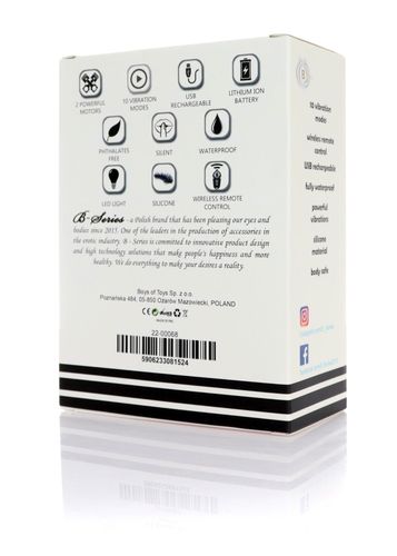 stymulator   double vibrating ring   usb 10 functions / remote control na Arena.pl