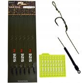 PRZYPON KARPIOWY Z WŁOSEM PLECIONKA HAK rozm. 2