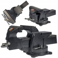 IMADŁO ŚLUSARSKIE 150 MM OBROTOWE Z KOWADŁEM 360 BLACK