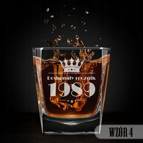 SZKLANKA DO WHISKY 300 ml z grawerem PREZENT URODZINY Dla Chłopaka na Arena.pl
