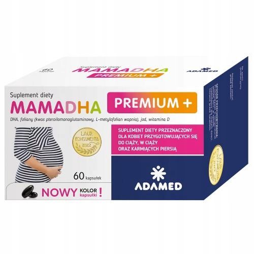 MAMADHA PREMIUM + - 60 kapsułek zdjęcie 2