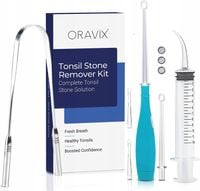 Zestaw LED do usuwania kamieni migdałkowych GRATIS