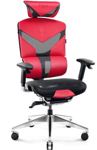 Fotel ergonomiczny Diablo Chairs V-Dynamic Red na Arena.pl