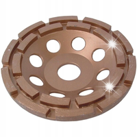 DEDRA TARCZA DIAMENT PODWÓJNY SEGMENT DO SZLIFOWANIA 115X22,2MM DEDRA H1207