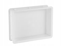 POJEMNIK NA CIASTO DO PIZZY DO DOJRZEWAJĄCEGO CIASTA 400X300X100MM TECHNICA