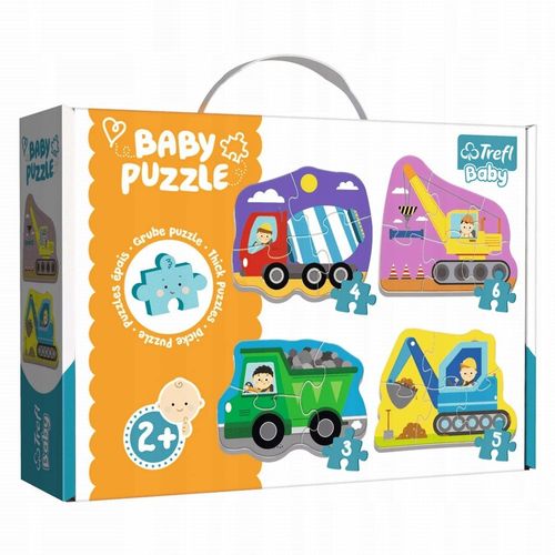 PUZZLE BABY CLASSIC POJAZDY NA BUDOWIE 36072 na Arena.pl