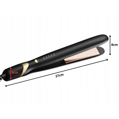 Prostownica do włosów ceramiczna 2w1 Jonizacja Kreci włosy Regulacja na Arena.pl