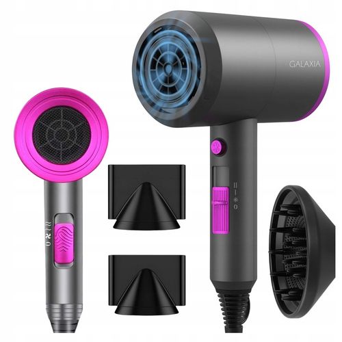 SUSZARKA DO WŁOSÓW Z JONIZACJĄ DYFUZOREM Jonizacja PROFESJONALNA MOCNA na Arena.pl