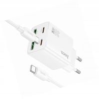 Ładowarka Hoco N56 30W 4 wejścia USB-C biała do Google Pixel 10 Pro