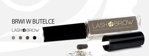 Lash Brow Puder do brwi wlókna Brwi w butelce Cold Espresso 9g na Arena.pl