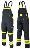 SPODNIE ROBOCZE OGRODNICZKI VIS mocne dużo kieszeni ODBLASK