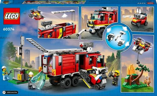 LEGO CITY Terenowy pojazd straży pożarnej 60374 na Arena.pl