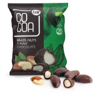 Orzechy Brazylijskie W Surowej Czekoladzie BIO 70 g - Cocoa