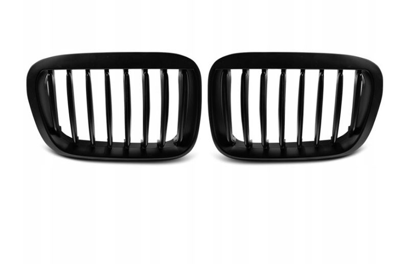GRILL NERKI BMW E46 SEDAN 98-01 BLACK zdjęcie 2