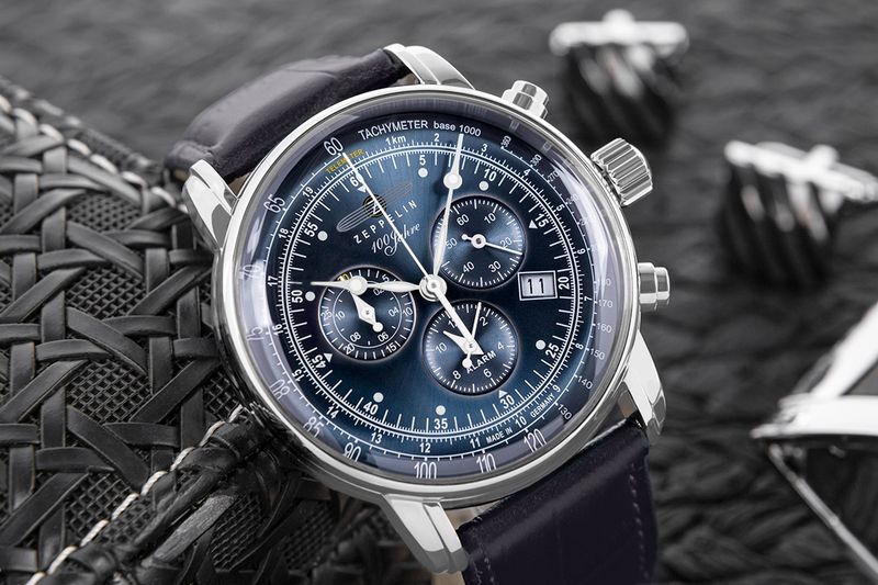 zegarek męski zeppelin 100 yahre 7680-3 + box zdjęcie 4