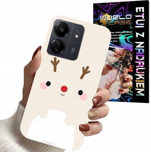 ETUI CASE DO XIAOMI REDMI 13C - ŚWIĄTECZNE WZORY RENIFER MIKOŁAJ ŚWIĘTA na Arena.pl