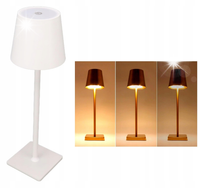ELEGANCKA nowoczesna Lampa Stołowa LED bezprzewodowa sterowanie dotykowe