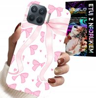 ETUI DO OPPO RENO 4 LITE - RÓŻOWE WSTAZKI WSTĄZKA MODNE WZORY CASE